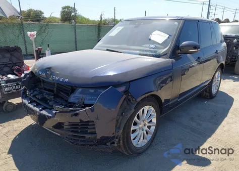 2018 Land Rover Range Rover 3.0L V6 Supercharged Hse from USA, damaged, VIN SALGS2SV5JA386562